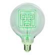 Неоновая лампа Paladone Minecraft Neon LED Bulb Creeper 18 cm