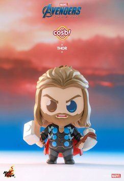 Колекційна міні-фігурка Marvel Тор Avengers: Endgame Cosbi Mini Figure Thor 8 cm Hot Toys mf116 фото