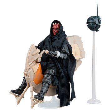 Коллекционный набор Hasbro Star Wars: The Phantom Menace &mdash; Darth Maul & Sith Speeder 25th Anniversary Black Series HASG0328 фото