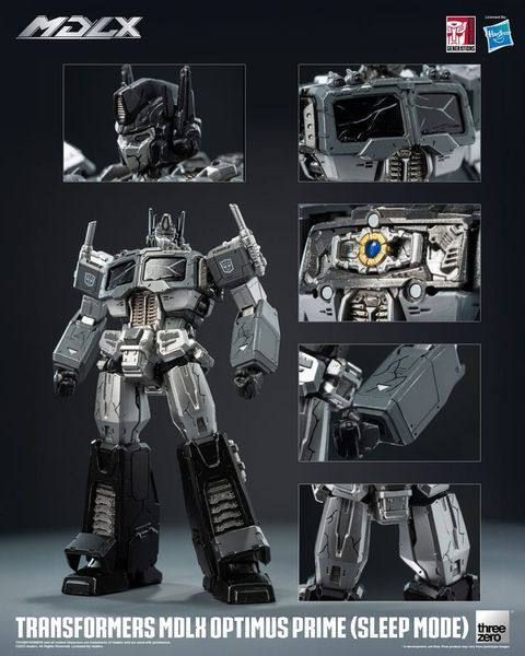 Колекційна фігурка ThreeZero Transformers MDLX Action Figure Optimus Prime (Sleep Mode) 18 cm AF5681 фото
