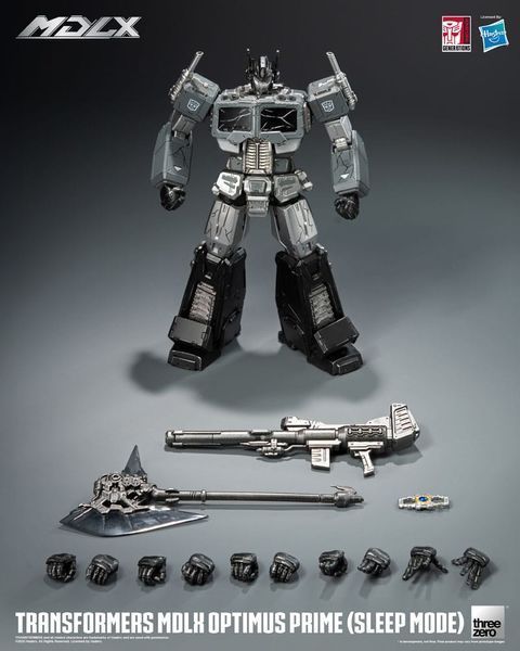 Колекційна фігурка ThreeZero Transformers MDLX Action Figure Optimus Prime (Sleep Mode) 18 cm AF5681 фото