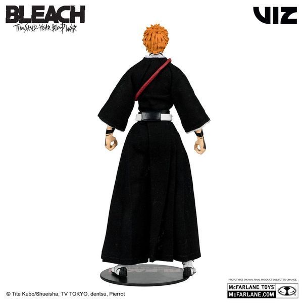 Коллекционная фигурка McFarlane Toys Bleach: Thousand-Year Blood War Action Figure Ichigo Kurosaki 18 cm AF255 фото