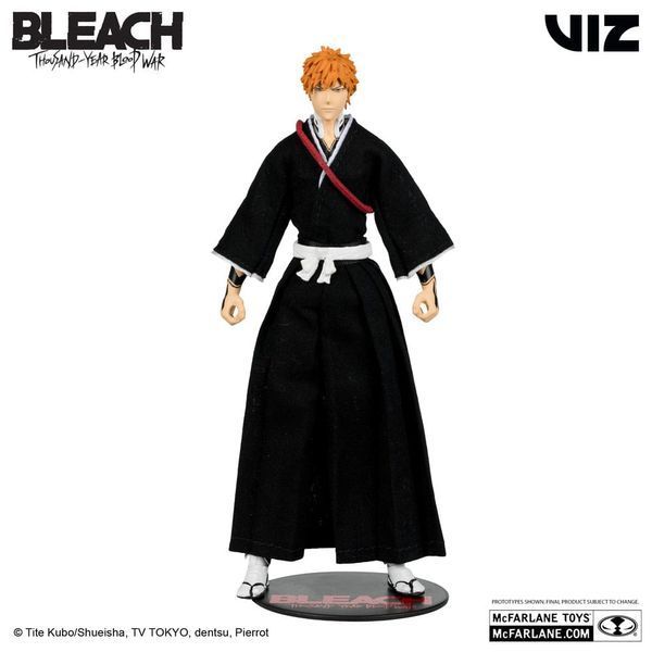 Коллекционная фигурка McFarlane Toys Bleach: Thousand-Year Blood War Action Figure Ichigo Kurosaki 18 cm AF255 фото