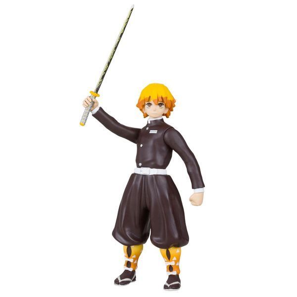 Коллекционная фигурка McFarlane Toys Demon Slayer: Kimetsu no Yaiba Action Figure Zenitsu Agatsuma 13 cm AF339 фото