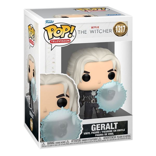Колекційна міні-фігурка Funko The Witcher POP! TV Vinyl Figure Geralt (Shield) 9 cm mf126 фото