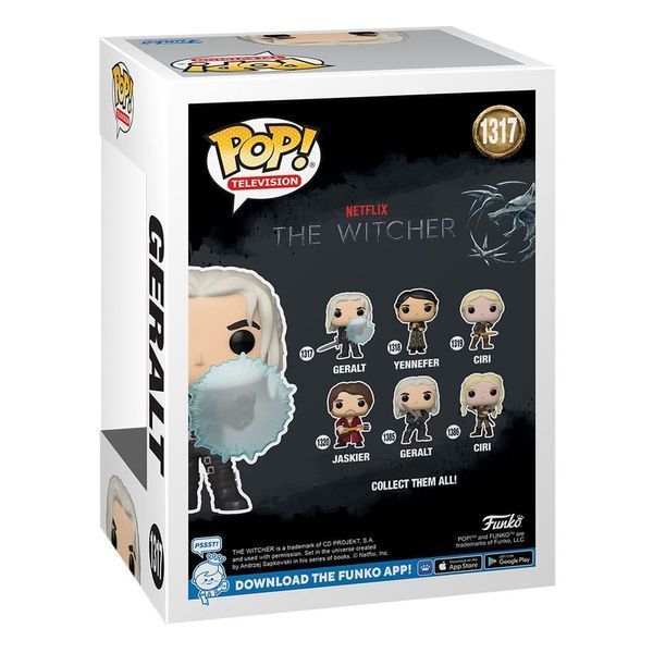 Колекційна міні-фігурка Funko The Witcher POP! TV Vinyl Figure Geralt (Shield) 9 cm mf126 фото