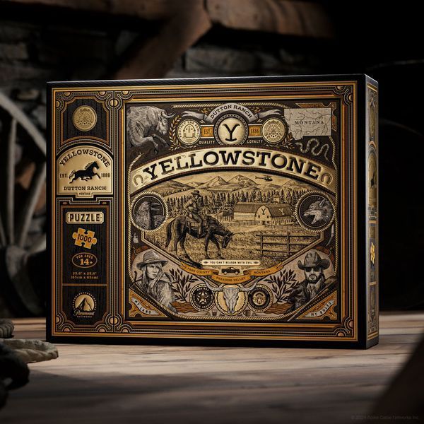 Пазл Theory11 Yellowstone 1000 елементів &mdash; Dutton Ranch (Ранчо Даттонів) T11-YELSTONE-PUZZLE фото
