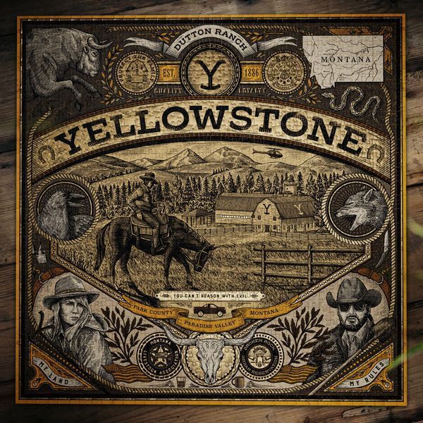 Пазл Theory11 Yellowstone 1000 елементів &mdash; Dutton Ranch (Ранчо Даттонів) T11-YELSTONE-PUZZLE фото