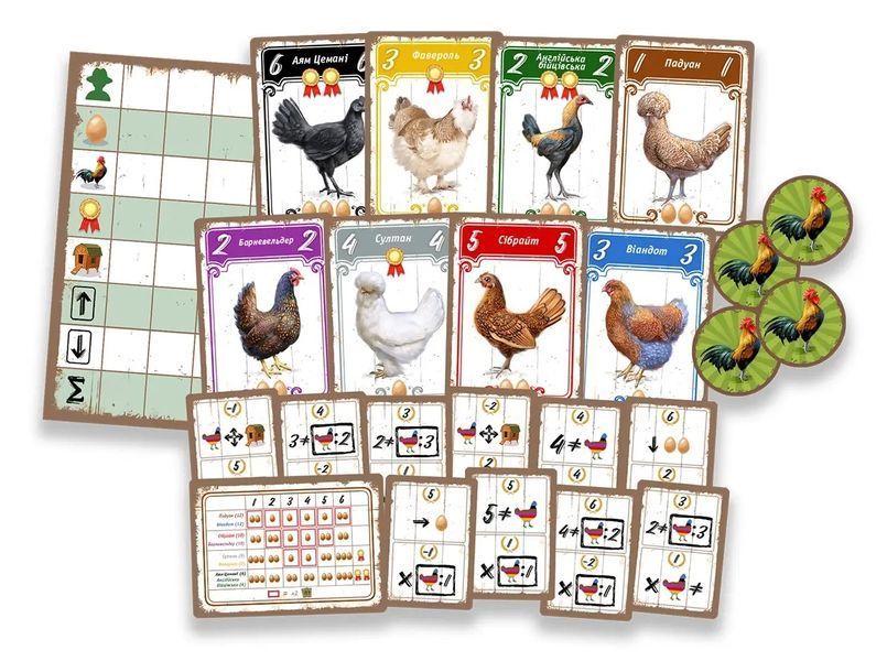 Настільна гра Курочки (Hens) LOB2202UA фото