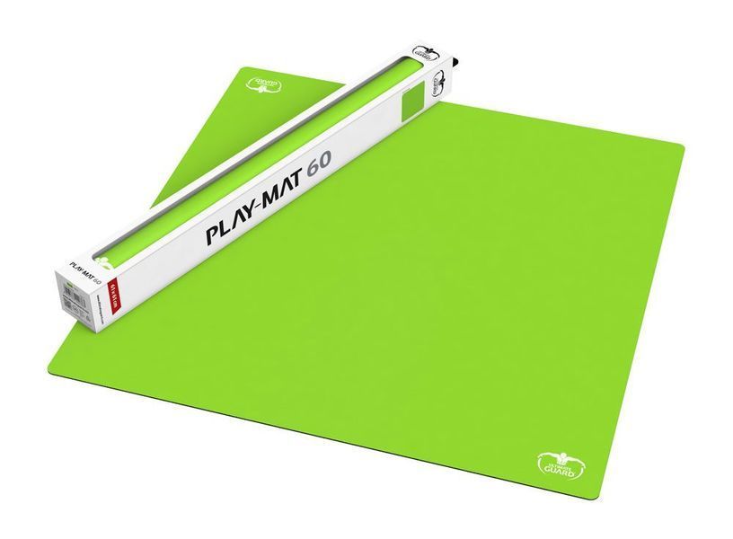 Игровой коврик Ultimate Guard Play-Mat 60 Monochrome Green 61 x 61 cm pm001 фото