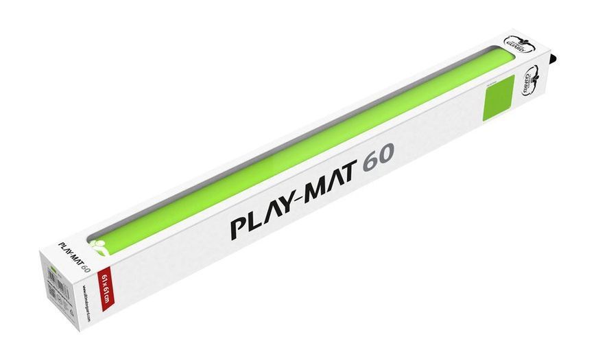 Игровой коврик Ultimate Guard Play-Mat 60 Monochrome Green 61 x 61 cm pm001 фото