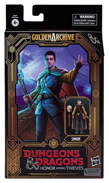 Коллекционная фигурка Dungeons & Dragons: Honor Among Thieves Golden Archive Action Figure Simon 15 cm Hasbro AF147 фото