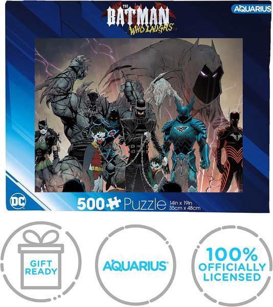 Пазл Aquarius DC Comics Jigsaw Puzzle Batman - Who Laughs (500 pieces) puzz28 фото