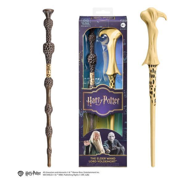 Чарівна паличка (набір) The Noble Collection Harry Potter twin-pack Role Play Wands The Elder & Lord Voldemort 30 cm wand003 фото