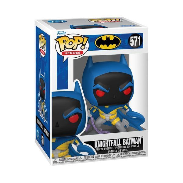 Коллекционная фигурка Funko DC Thru The Years POP! Heroes Vinyl Figures Knightfall Batman(90's) 9 cm AF6983 фото