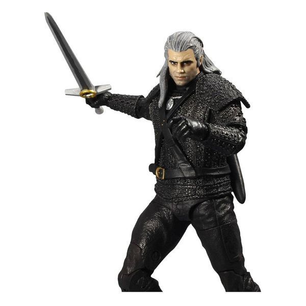 Колекційна фігурка Відьмак Геральт з Рівії 18 см McFarlane Toys AF105 фото