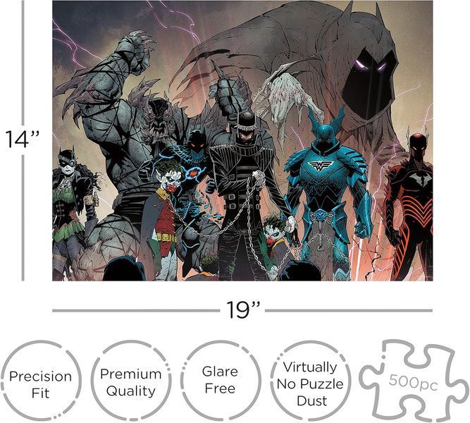 Пазл Aquarius DC Comics Jigsaw Puzzle Batman - Who Laughs (500 pieces) puzz28 фото