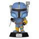 Коллекционная фигурка Funko Star Wars: The Mandalorian POP! Vinyl Figure Paz Vizsla 9 cm mf135 фото 1