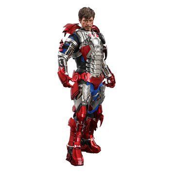 Колекційна фігурка Залізна Людина Hot Toys Iron Man 2 Movie Masterpiece Action Figure 1/6 Tony Stark (Mark V Suit Up Version) 31 cm AFHOT148 фото