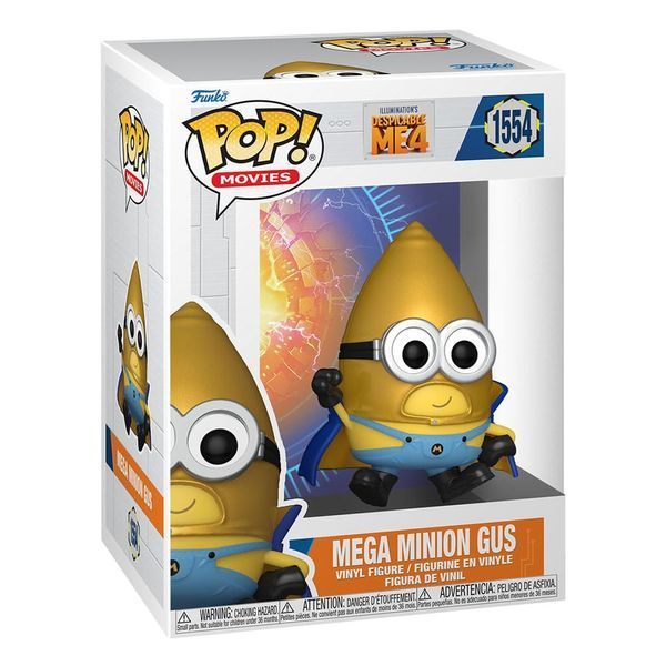 Коллекционная фигурка Funko Despicable Me 4 POP! Видео Vinyl Figure Super Gus 9 cm AF0508 фото