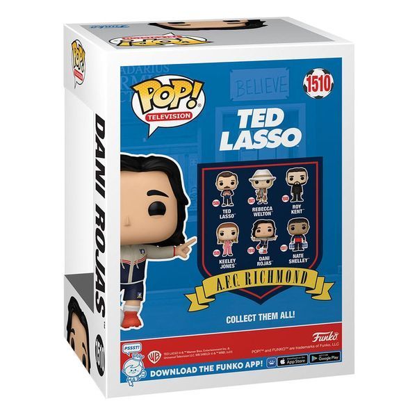 Коллекционная фигурка Funko Ted Lasso POP! TV Vinyl Figure Dani Rojas 9 cm AF7183 фото