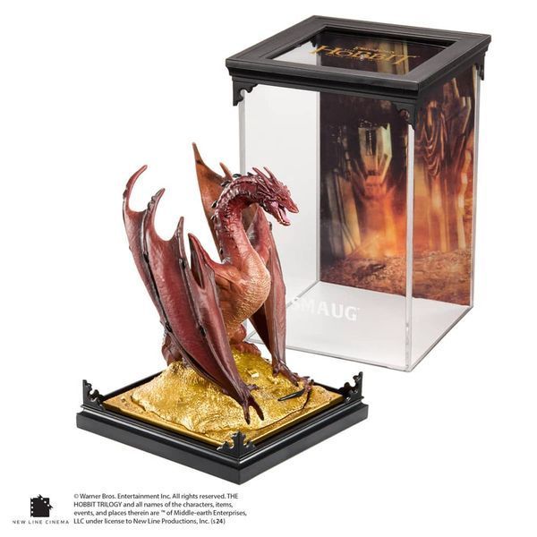 Коллекционная фигурка Noble Collection Lord of the Rings Diorama Figure Smaug 17 cm AF262 фото