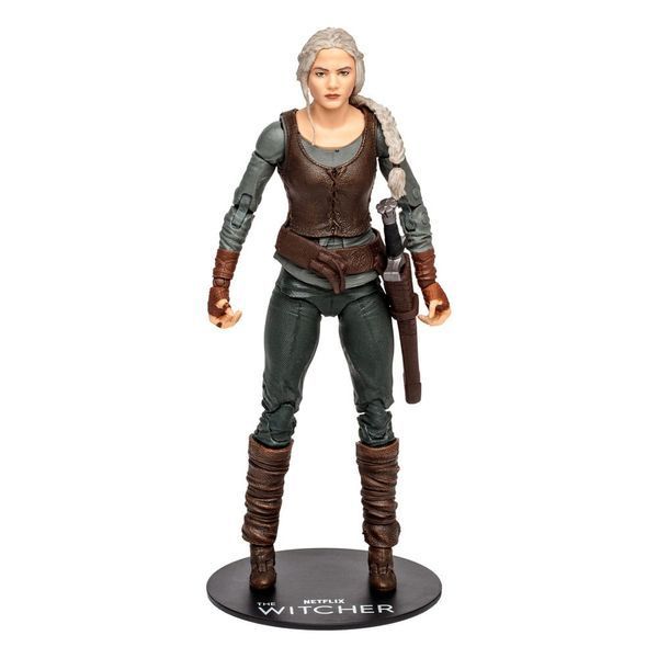 Колекційні фігурки &laquo;Відьмак&raquo; Геральт і Цірі (Netflix Сезон 3) 18 см The Witcher Action Figure Geralt and Ciri McFarlane Toys AF106 фото