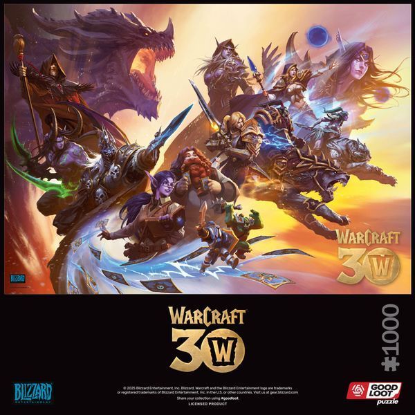 Пазл Good Loot World of Warcraft: 30th Anniversary 1000 елементів GOLO-24993 фото