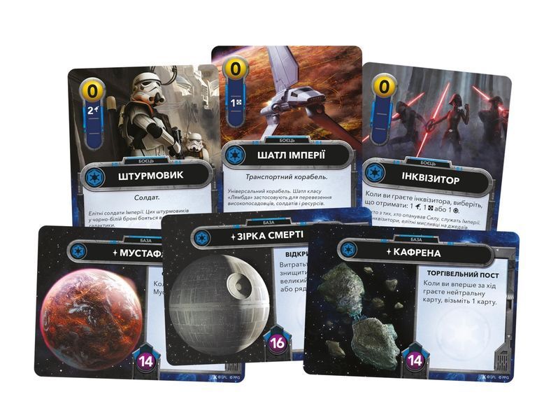 Настільна гра Зоряні війни. Колодобудівна гра (Star Wars: The Deckbuilding Game) 001235 фото