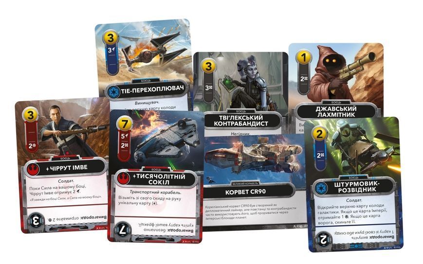 Настільна гра Зоряні війни. Колодобудівна гра (Star Wars: The Deckbuilding Game) 001235 фото