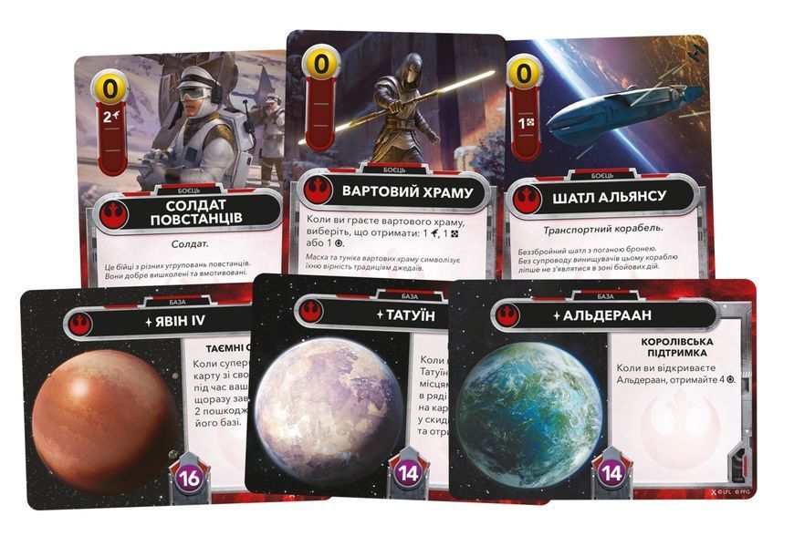 Настільна гра Зоряні війни. Колодобудівна гра (Star Wars: The Deckbuilding Game) 001235 фото