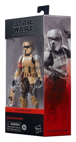 Коллекционная фигурка Hasbro Star Wars: Andor Black Series Action Figure Shoretrooper 15 cm AF180 фото