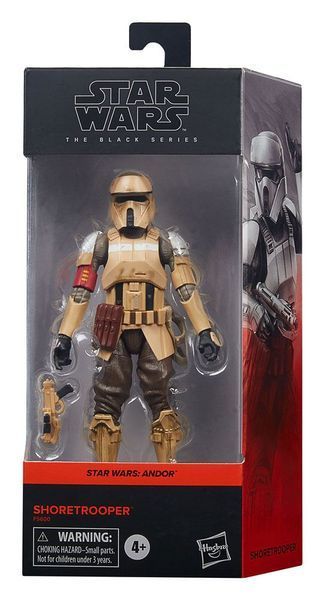 Коллекционная фигурка Hasbro Star Wars: Andor Black Series Action Figure Shoretrooper 15 cm AF180 фото