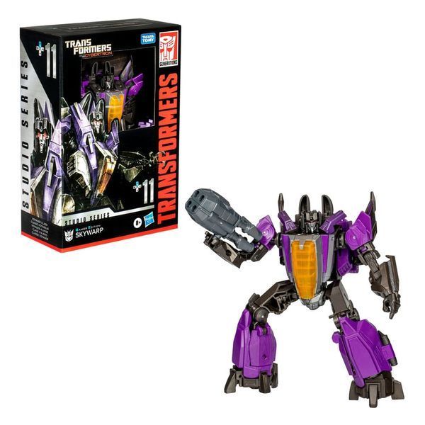Екшн-фігурка Hasbro Трансформери Transformers: War for Cybertron Studio Series Voyager Class Action Figure Gamer Edition Skywarp 16 cm AF393 фото