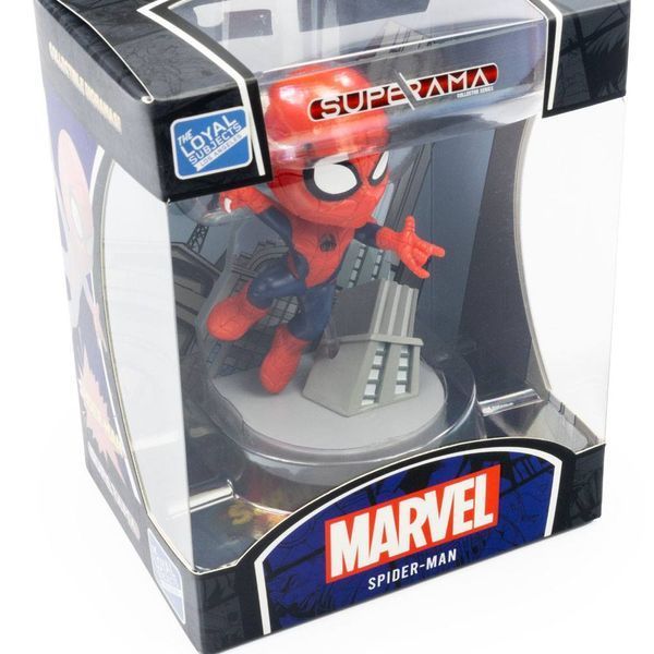 Колекційна фігурка діорама Marvel Superama Mini Diorama Spider-Man 10 cm The Loyal Subjects AF129 фото