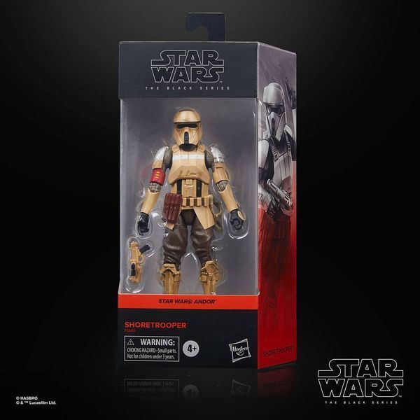 Коллекционная фигурка Hasbro Star Wars: Andor Black Series Action Figure Shoretrooper 15 cm AF180 фото