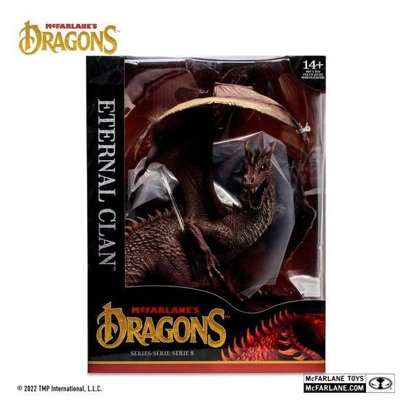 Статуя Дракон. Дракони Макфарлейна Серія 8 Статуя Вічний клан 34 см McFarlane&acute;s Dragons stat102 фото