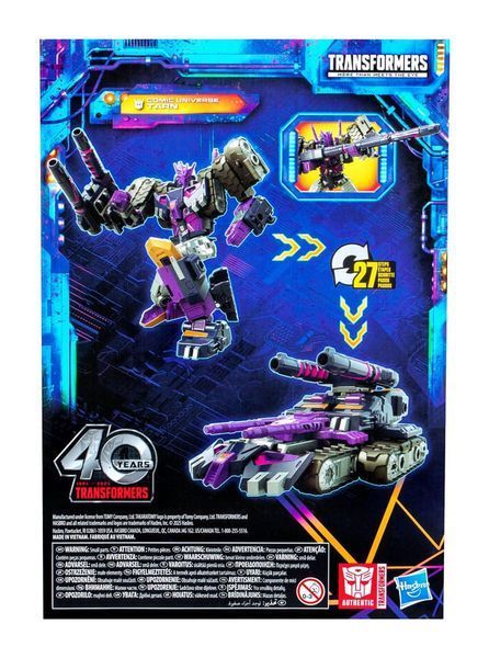 Екшн-фігурка Hasbro Трансформери Transformers Generations Legacy United Voyager Class Action Figure Comic Universe Tarn 18 cm AF394 фото