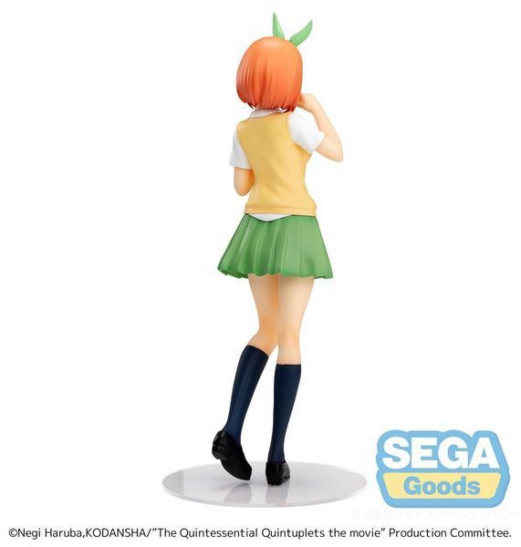 Коллекционная фигурка Sega The Quintessential Quintuplets: The Movie SPM PVC Statue Yotsuba Nakano (The Last Festival - Yotsuba's Side) 22 cm AF197 фото