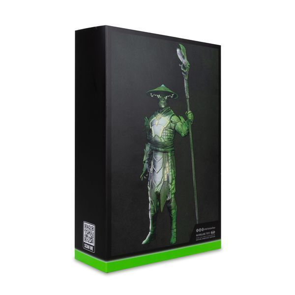 Коллекционная фигурка McFarlane Toys Mortal Kombat Glow in the Dark Edition &mdash; Raiden Gold Label 18 см MCF11096 фото