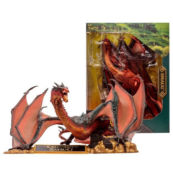 Статуя Дракон. Драконы Макфарлейна Серия 8 Статуя Смауга (Хоббит) 28 см McFarlane&acute;s Dragons stat103 фото