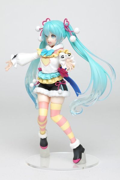 Коллекционная фигурка Taito Prize Hatsune Miku PVC Statue Winter Image Ver. 18 cm AF219 фото