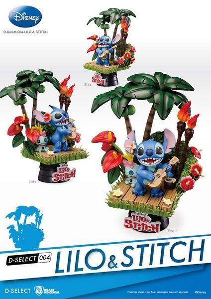 Коллекционная фигурка Beast Kingdom Toys Disney D-Stage PVC Diorama Stitch 14 см AF345 фото