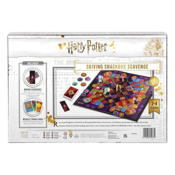 Настільна гра Cartamundi Harry Potter Board Game Skiving Snackbox Challenge Game 001278 фото