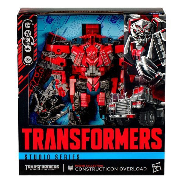 Екшн-фігурка Hasbro Трансформери Transformers: Revenge of the Fallen Studio Series Leader Class Action Figure Power Collection Constructicon Overload 22 cm AF396 фото