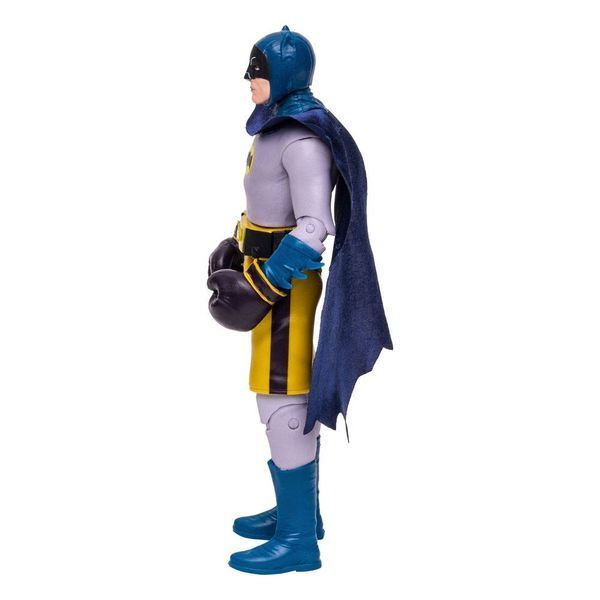 Коллекционная фигурка DC Retro Action Figure Batman 66 Бэтмен в боксерских перчатках 15 см McFarlane Toys AF107 фото
