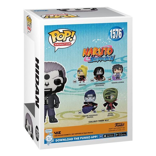 Коллекционная фигурка Funko Naruto Pop! Анимация Vinyl Figure Hidan w/jacket Exclusive Edition 9 cm AF1580 фото