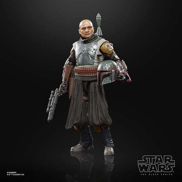 Колекційна фігурка Hasbro Star Wars: The Mandalorian Black Series Action Figure 2022 Boba Fett (Tython) Jedi Ruins 15 cm AF183 фото