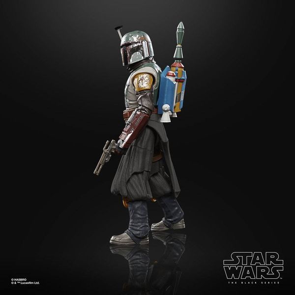 Колекційна фігурка Hasbro Star Wars: The Mandalorian Black Series Action Figure 2022 Boba Fett (Tython) Jedi Ruins 15 cm AF183 фото
