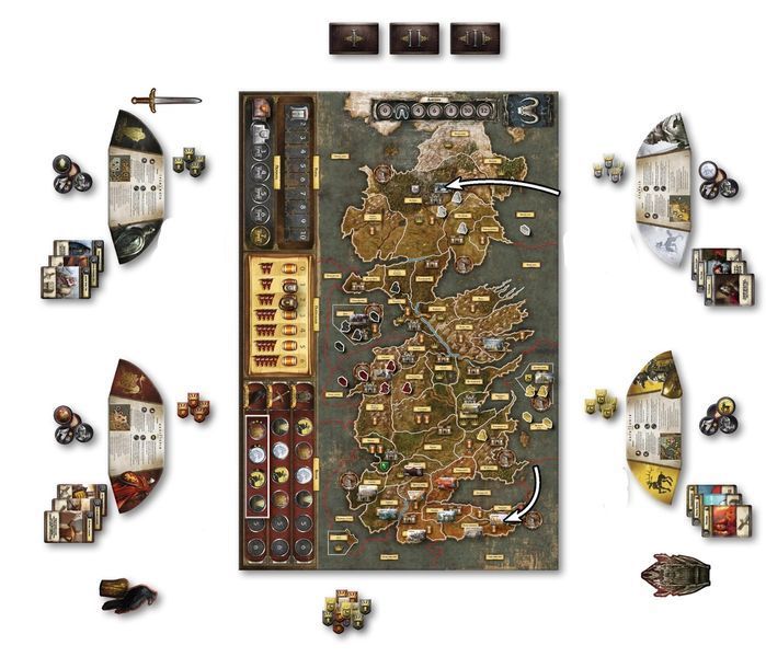 Настільна гра Гра престолів. Друге видання (A Game of Thrones: The Board Game Second Edition) 001236 фото